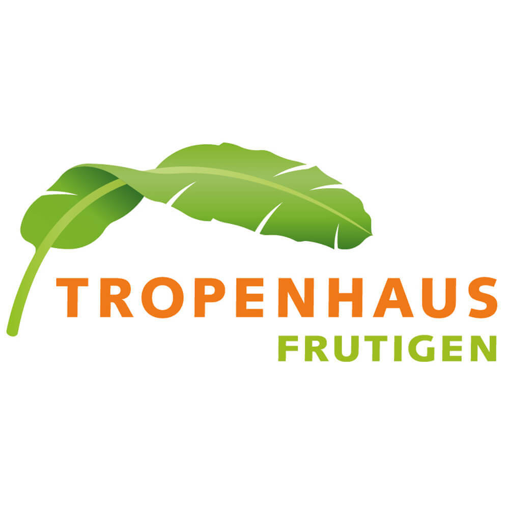 Logo zu Tropenhaus Frutigen - Anziehungspunkt im Berner Oberland