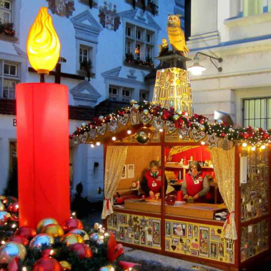 Der „Lozärner Wiehnachtsmärt“ auf dem Franziskanerplatz 10