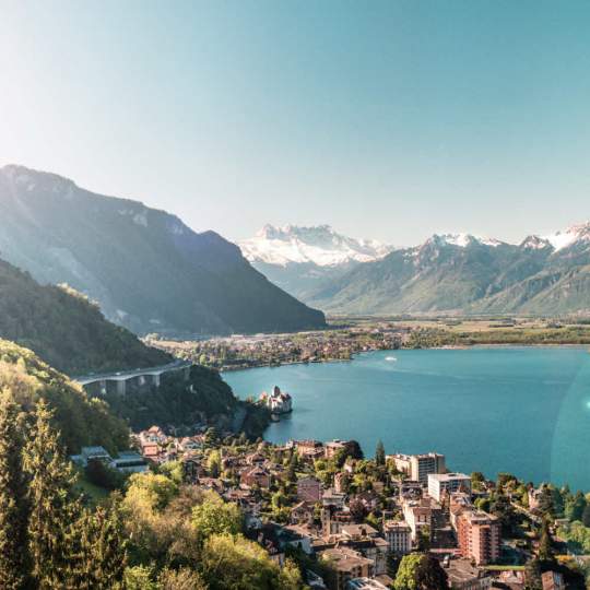 Vorschaubild zu Montreux an der Riviera des Genfersees