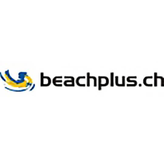 Logo zu beachplus.ch - Indoor Beachvolleyball- & Fussballhalle