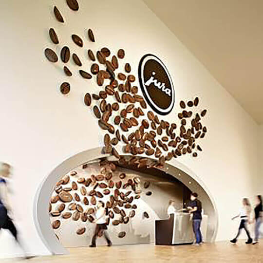 Vorschaubild zu Erlebniswelt Kaffee / JURAworld of Coffee