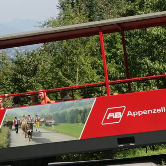 Zahnradbahn Altstätten - Gais 10